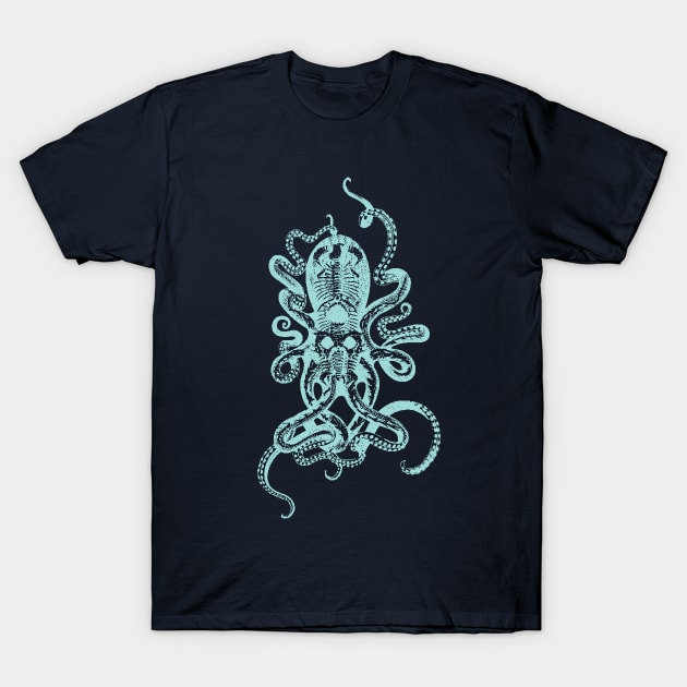 Kraken Autopsy T-Shirt by MindsparkCreative